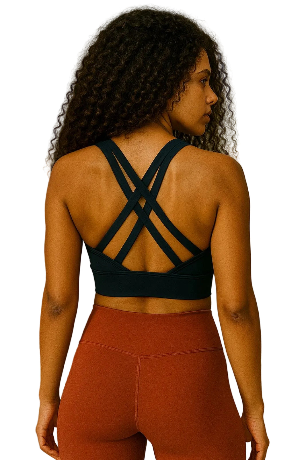 Activewear Sports Bra Crisscross Straps
