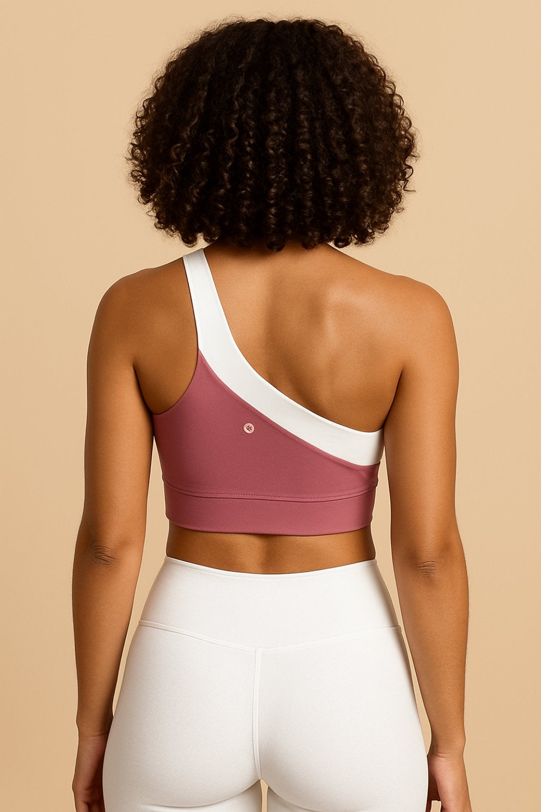 Activewear Sports Bra One-Shoulder