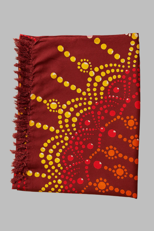 Wrap Sarong Burgundy