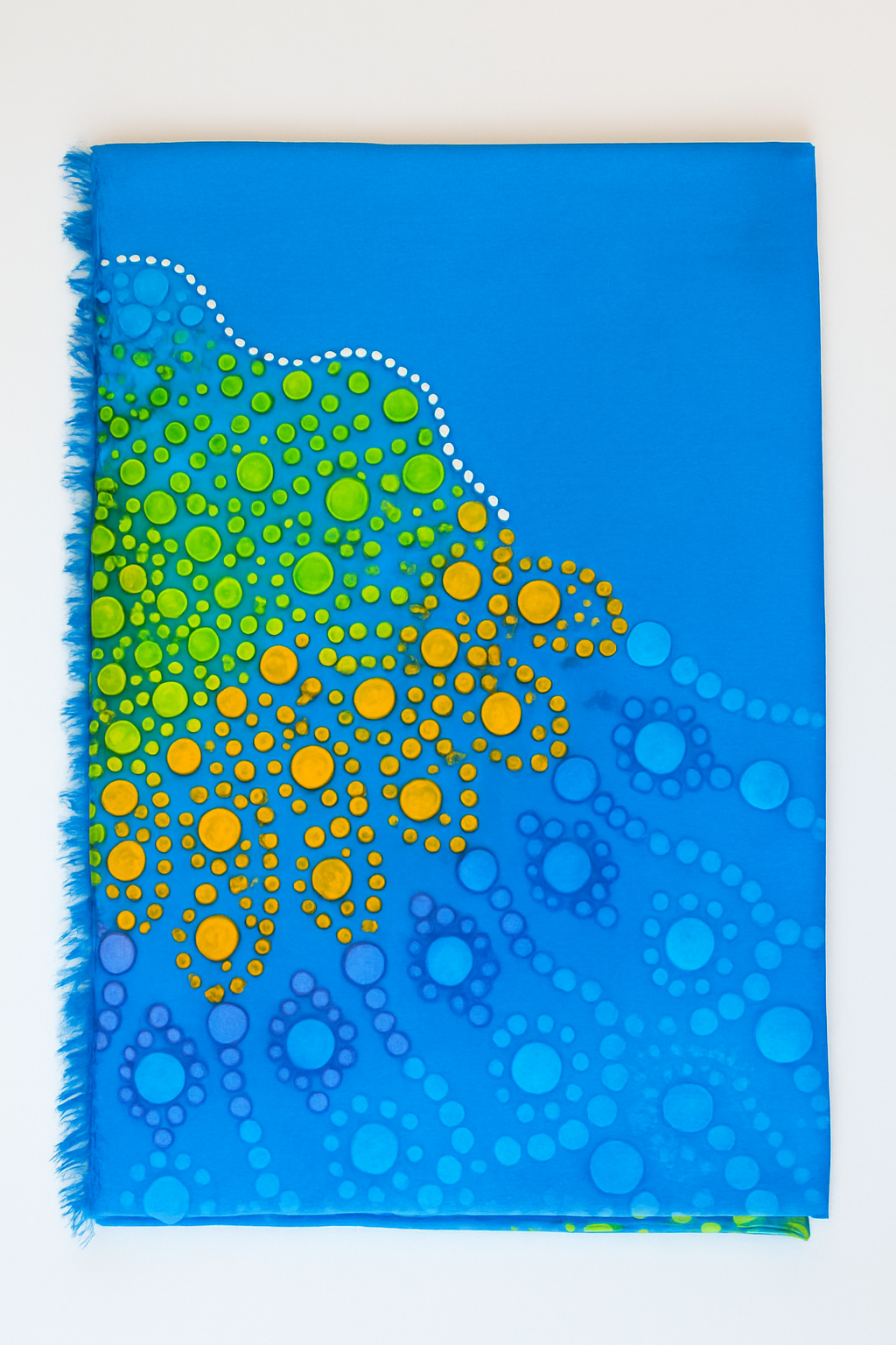 Wrap Sarong Blue Multicolor