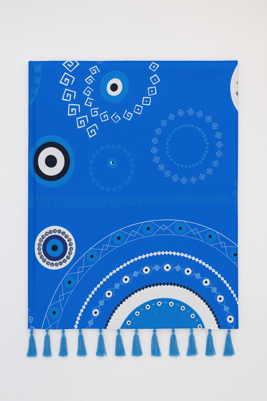 Wrap Evil Eye Print Sarong Wrap
