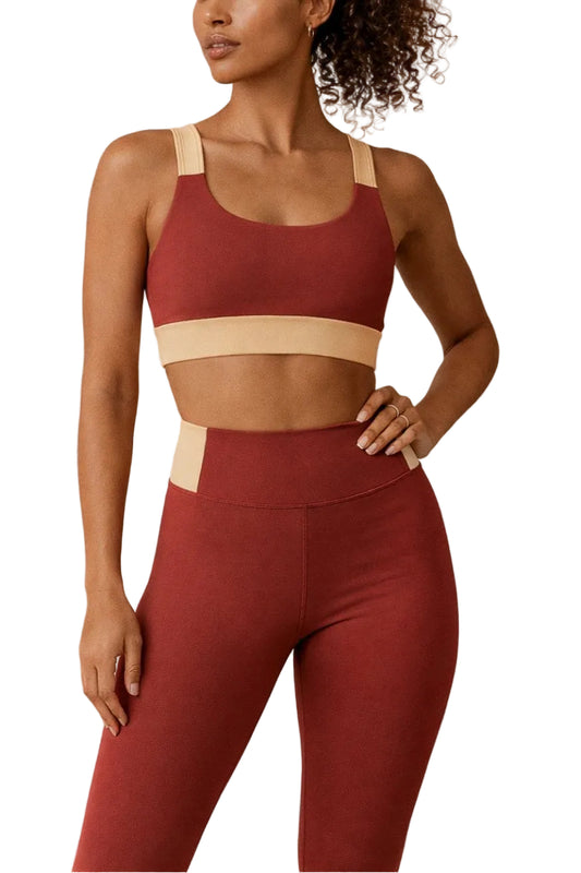 Activewear Sports Bra and Legging Set