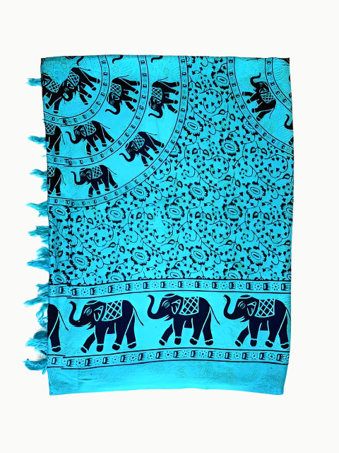 Wrap Sarong Elephant Print
